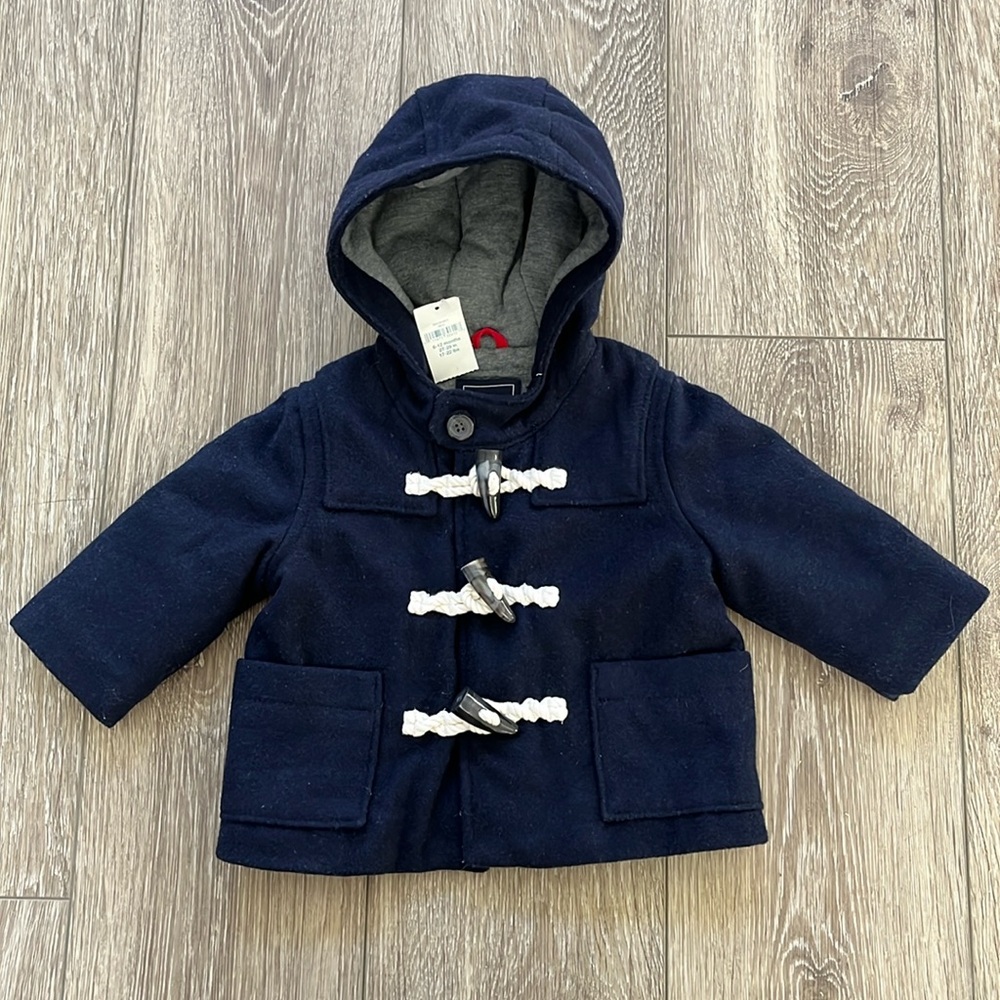 NWT Baby GAP Wool Coat 6-12 months